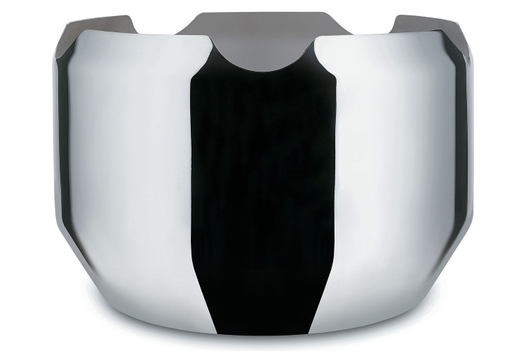 Seau &agrave; champagne Alessi No&egrave; en acier inoxydable 18/10 design par Giulio Iacchetti