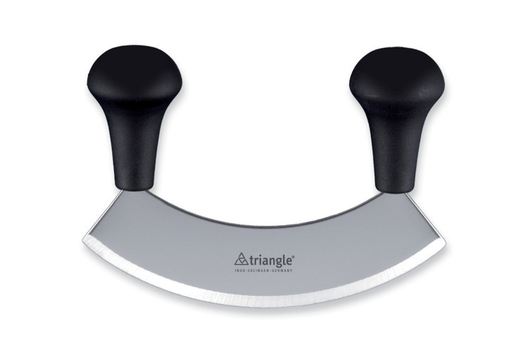 Hachoir ber&ccedil;oir Triangle lame simple inox - 3 tailles