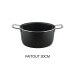 Batterie de cuisine Alessi Pots&Pans 6 pièces design par Jasper Morrison