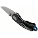 Couteau pliant Kershaw Afftereffect KS.1180 manche en nylon/fibre de verre noir motif angulaire 7,6cm
