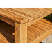 Pack Big Green Egg XLarge barbecue + table eucalyptus + convEGGtor + berceau de table + 4 roulettes