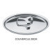 Batterie de cuisine Alessi Pots&Pans 7 pièces tout inox 18/10 design par Jasper Morrison