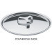 Batterie de cuisine Alessi Pots&Pans 7 pièces tout inox 18/10 design par Jasper Morrison