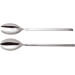 Couverts à salade Alessi Dry inox 18/10 manches satinés 30cm design par Achille Castiglioni