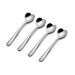 Set de 4 cuillères à thé Alessi Big Love 14,5cm acier inox 18/10 design par Miriam Mirri