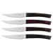 Coffret 4 couteaux à steak japonais Kanetsugu Nami damassées 4 couleurs différentes