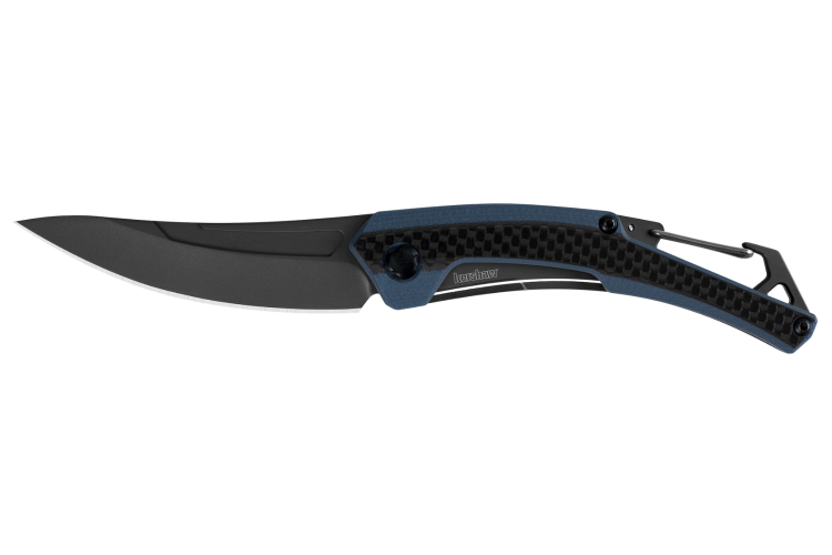 Couteau pliant Kershaw Reverb XL KS.1225 manche en G10/fibre de carbone noir 8,3cm