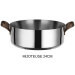 Batterie de cuisine Alessi Edo 7 pièces acier inox 18/10 design par Patricia Urquiola