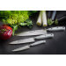 Coffret 3 couteaux Arcos Riviera White forgés : 1 Office + 2 Cuisines (15cm / 20cm)