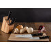 Bloc en bois de 3 couteaux de cuisine + ciseaux Arcos Universal
