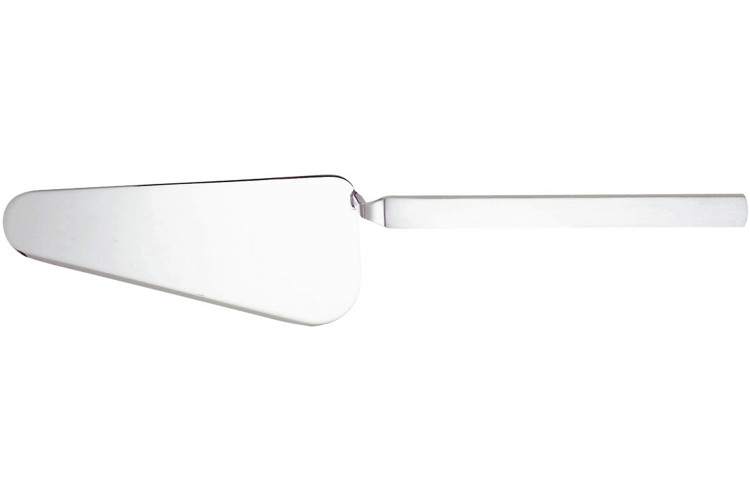 Pelle &agrave; tarte Alessi Dry 27cm inox 18/10 manche satin&eacute; design par Achille Castiglioni