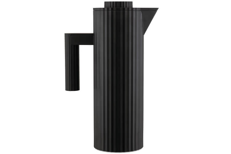 Carafe isotherme Alessi Plissé double paroi design par Michele De Lucchi