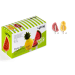 Set de 4 moules à glace Lékué en silicone - Formes pastèque et ananas