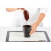 Set de 4 moules à glace Lékué Classic Creamy + pot à glace en silicone noir