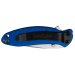Couteau pliant Kershaw Scallion Navy Blue KS.1620NB manche en aluminium anodisé bleu 8,9cm