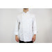 Veste de cuisine unisexe Egochef Rex blanche 100% coton à manches longues