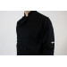 Veste de cuisine unisexe Egochef Safety noire polyester et coton à manches longues
