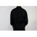 Veste de cuisine unisexe Egochef Sushi noire kimono polyester et coton à manches longues