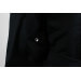 Veste de cuisine unisexe Egochef Sushi noire kimono polyester et coton à manches longues