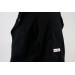 Veste de cuisine unisexe Egochef Cheap Air Plus noire polyester et coton à manches longues