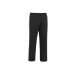 Pantalon de cuisine unisexe Egochef Evo noir polyester et coton