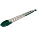 Pince à barbecue Big Green Egg en acier inoxydable et embouts en silicone 40cm