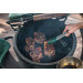 Pince à barbecue Big Green Egg en acier inoxydable et embouts en silicone 40cm