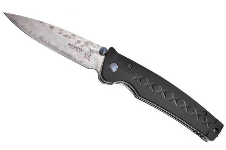 Couteau pliant MCUSTA Tsuchi Fusion MC-161D Damas martelé 11cm