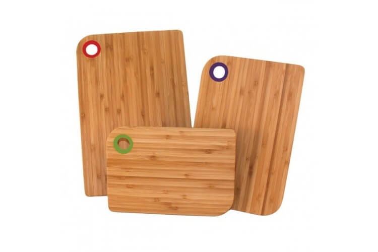 Set de 3 planches à découper Totally Bamboo - garantie 5 ans