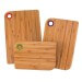Set de 3 planches à découper Totally Bamboo - garantie 5 ans