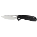 Couteau pliant Honey Badger Flipper Medium 01HO005 manche nylon / fibres de verre noir 10,4cm
