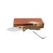 Couteau pliant Honey Badger Flipper Medium 01HO006 manche nylon / fibres de verre tan 10,4cm