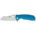 Couteau pliant Honey Badger Wharncleaver D2 Medium 01HO017 manche nylon / fibres de verre bleu 10,4cm