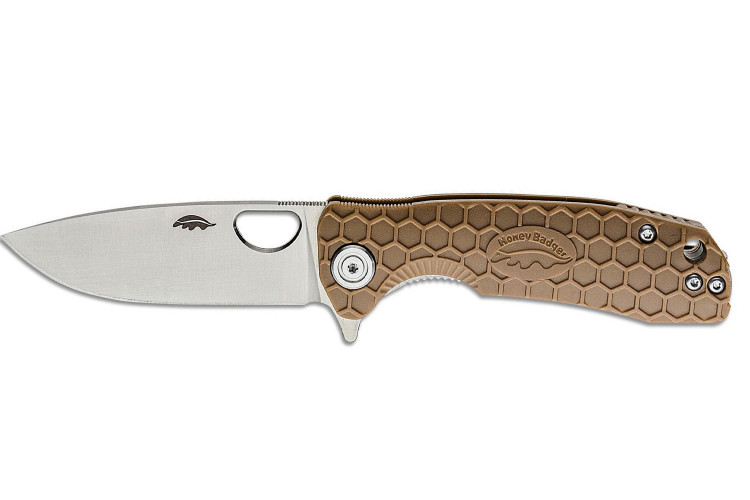 Couteau pliant Honey Badger Flipper D2 Small 01HO033 manche nylon et fibres de verre 9,4cm