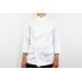 Veste de cuisine unisexe Egochef Rex blanche 100% coton à manches longues