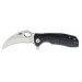 Couteau pliant Honey Badger Claw Plain D2 Medium 01HO038 manche nylon / fibres de verre noir 10,5cm