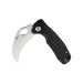 Couteau pliant Honey Badger Claw Plain D2 Medium 01HO038 manche nylon / fibres de verre noir 10,5cm