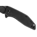 Couteau pliant Kershaw Gravel KS.2065 manche en acier à la finition blackwashed 8,9cm