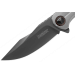 Couteau pliant Kershaw Believer KS.2070 manche en acier inox gris 10,7cm + clip de poche réversible