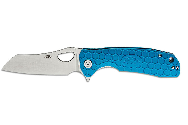 Couteau pliant Honey Badger Wharncleaver D2 Large 01HO013 manche bi-mati&egrave;re 11,7cm