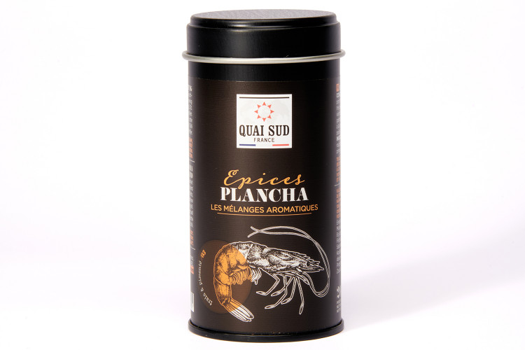 M&eacute;lange d'&eacute;pices Quai Sud sp&eacute;cial plancha - Bo&icirc;te 20g