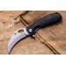 Couteau pliant karambit Honey Badger Claw Plain Large 01HO018 manche nylon / fibres de verre noir 11,7cm