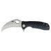 Couteau pliant karambit Honey Badger Claw Plain Medium 01HO021 manche nylon / fibres de verre noir 10,5cm