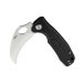 Couteau pliant karambit Honey Badger Claw Plain Medium 01HO021 manche nylon / fibres de verre noir 10,5cm