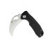 Couteau pliant karambit Honey Badger Claw Plain Small 01HO024 manche nylon / fibres de verre noir 9,4cm