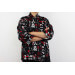 Veste de cuisine unisexe Egochef Sushi caractères japonais kimono 100% coton à manches longues