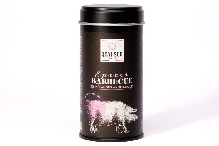 M&eacute;lange d'&eacute;pices Quai Sud sp&eacute;cial barbecue - Bo&icirc;te 50g