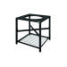 Pack Big Green Egg Medium barbecue + convEGGtor + table modulaire + meuble d'extension + 8 roulettes