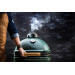 Pack Big Green Egg Large barbecue + convEGGtor + table modulaire + meuble d'extension + 8 roulettes