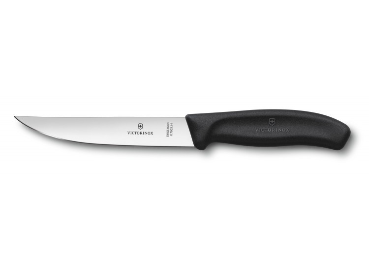 Couteau &agrave; steak lame 14cm noir Victorinox 6.7903.14
